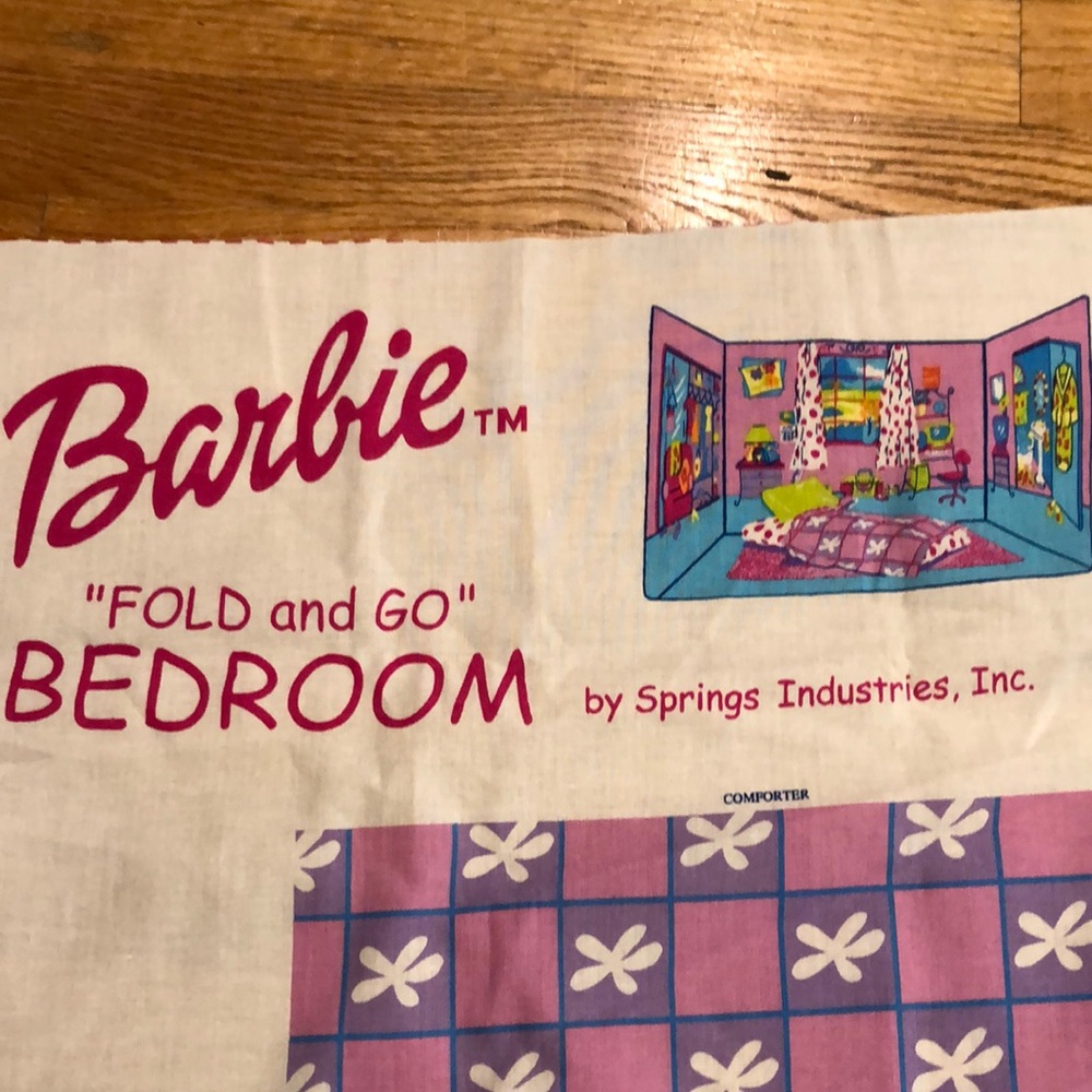 Barbie “fold and go” Bedroom by spring Industries